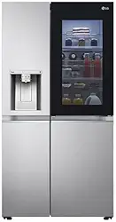 Geladeira Smart Lg Side by Side Instaview Craft Ice Uvnano 598 litros Motor Inverter Gc-x257csh1 - 127v