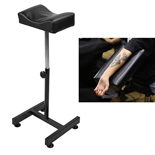 Tattoo Armrest Stand Pad - Heavy Duty, Thickened Steel Pipe, H Shaped Base (57-90Cm Adjustable Height) #TOP3