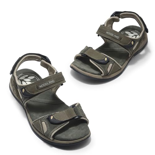 Image of Woodland Men's Leather Sandal