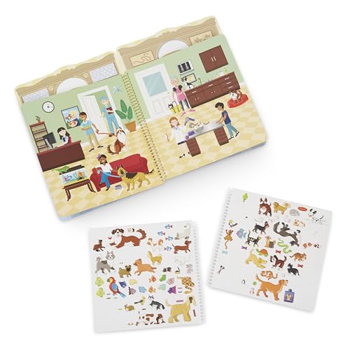 Melissa & Doug Pet Shop Puffy Sticker Set With 115 Reusable Stickers
