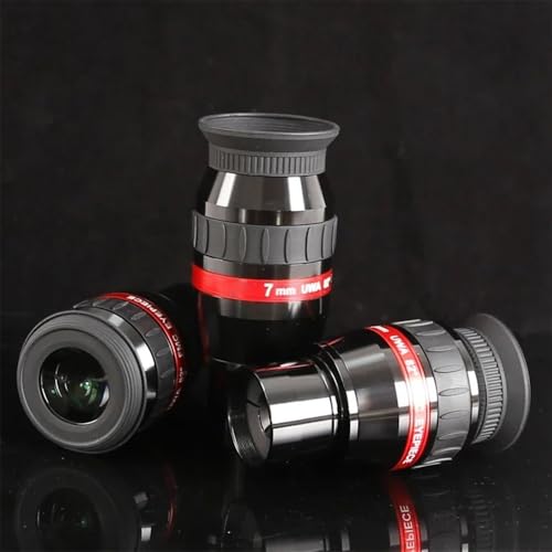 Ocular de telescopio 1.25" 82 grados y 4 mm para astronomía de gran angular 4
