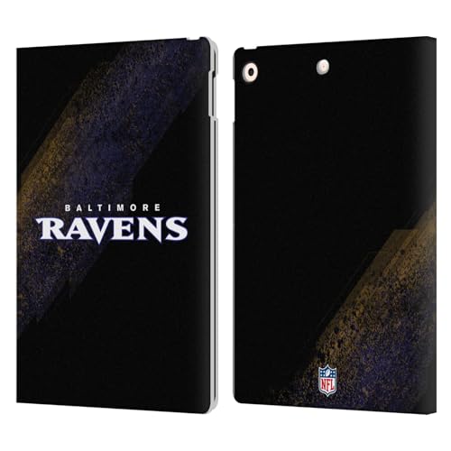 Étui cuir iPad 10.2 Baltimore Ravens protection haut de gamme NFL