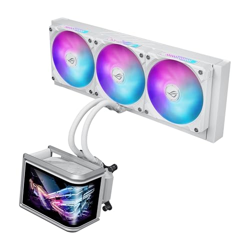 ASUS ROG RYUO IV 360 ARGB 水冷クーラー Amazon | ASUS ROG Ryuo IV SLC 360 ARGB White Editio 6.67インチ