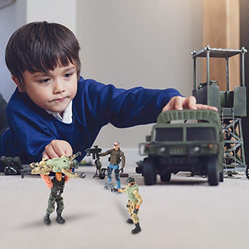 Tuanse, 26 Pcs Army Men And Swat Team Action Figures Playset Military Toy Soldiers Playset With Weapons Realistic Army Action Figures Army Men Toys For Kids Boys Girls #TOP6