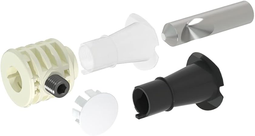 Fissaggio Nascosto Fischer Per WC Sospesi - Sistema Completo Con Accesso Dal Basso, Bianco - Foto 7