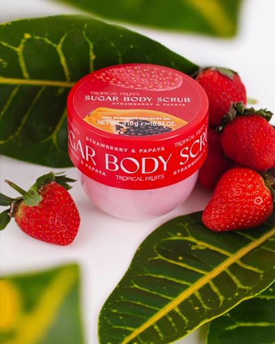Tropical-Fruits-Gentle-Exfoliating-Sugar-Body-Scrub-Strawberry-and-Papaya-310g