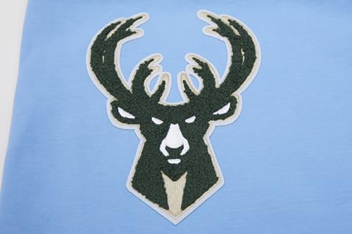Pro Standard Mens NBA Milwaukee Bucks Classic Chenille Athletic Short - image 4