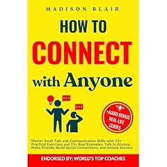 How to Connect with Anyone Audiolibro Por Madison Blair arte de portada