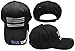 Blue Lives Matter On Bill USA Thin Blue Line Black 100% Cotton Adjustable Embroidered Hat Cap