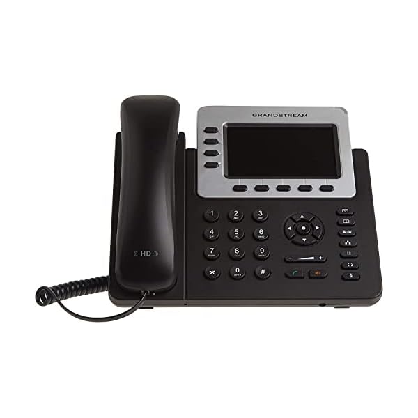 Grandstream-Customizable-GXP2140-IP-phone-with-43-inch-LCD-Bluetooth-headset-provision