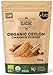 Organic Ceylon Cinnamon Powder | Certified USDA Organic and Kosher| Ceylon Cinnamon Powder Organic from Sri Lanka | Organic Cinnamon Ceylon from Sri Lanka| Premium Quality True Cinnamon Powder | 7 oz (200g) Eco-Friendly Resealable Bag