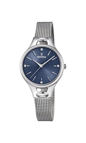 Preisvergleich Produktbild Festina Unisex Erwachsene Digital Quarz Uhr mit Edelstahl Armband F16950 / C