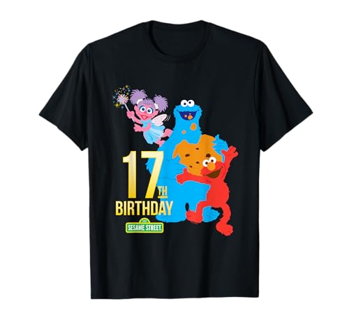 T-shirt Sesame Street 17th Birthday parfait pour vos sorties entre amis