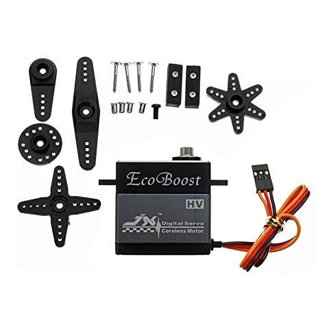 JX CLS6322HV 0.07sec 21KG High Speed Coreless Digital Servo Ecoboost 180 Degree CNC Alum Shell Metal Gear for RC car Helicopter Cover