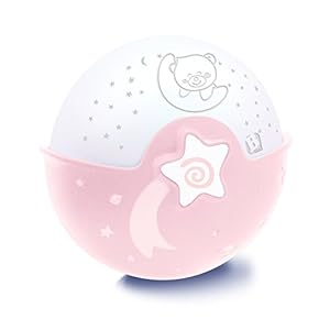 Infantino 004908 Lampada Proiettore, plastica, rosa