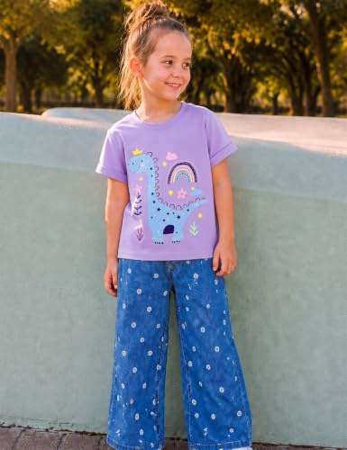 Image of Toddler Girls T-Shirt Short Sleeve Cartoon Graphic Tee 2-6T