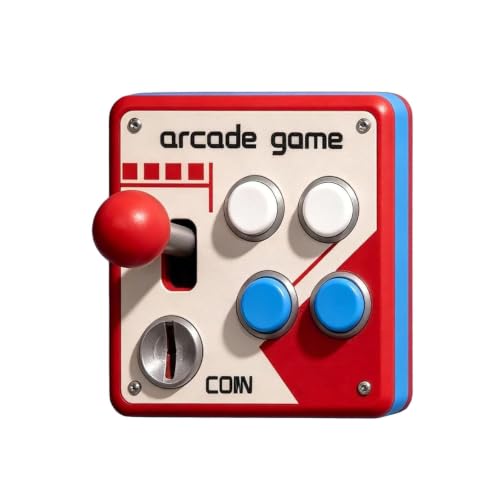 Retro Arcade Switch Panel, Arcade Light Switch Cover (1Pc)