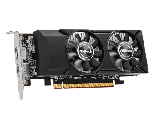 Image of ASRock Low Profile Arc A310 4GB GDDR6 pci e x16 Express 4.0 ITX Video Card A310 LP 4G 64-Bit 0Db Silent Cooling Super Alloy Graphics Card
