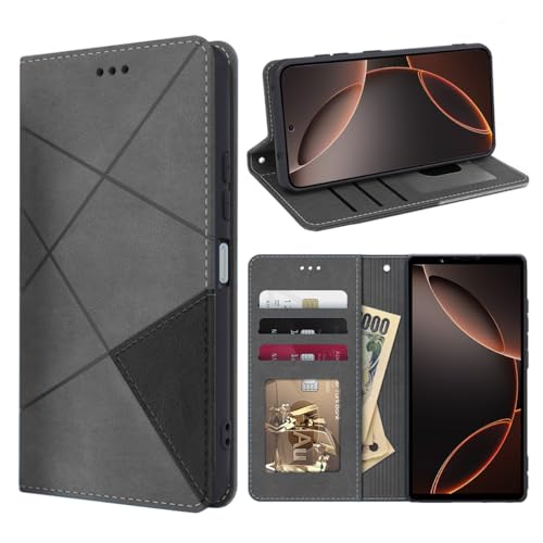 fagazzfu �Ή� Sony Xperia 10 vi �P�[�X �蒠�^ �S�ʕی� �J�[�h���[ �G�N�X�y���A 10vi �X�}�z�P�[�X �J�[�h���[ �X�^���h�@�\�t�� ���z�^ �������ւ肠 10vi SO-52E SOG14 XQ-ES44 �g�уJ�o�[ ���U