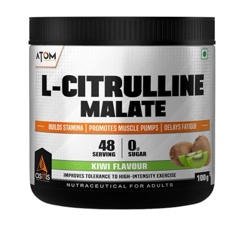 AS-IT-IS Nutrition ATOM L-Citrulline Malate Powder 2000mg, Boosts...