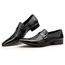 Men Alligator Crocodile Print Oxfords Dress Shoes Business Casual Cap Toe Wingtip Formal Derby Shoes Wedding Prom Tuxedo Shoes Loafers