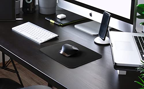 Mouse Pad Bundle Stitched Edges Premium Waterproof Gaming Mouse Mat Pad, Extends Battery Life Non-Slip Rubber Base Thick Black Mousepad For Laptop Computer & Pc, 11 X 8.7 Inch, Black-Pack Of 6 #TOP7