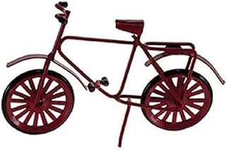 International Miniatures Dollhouse Miniature Red Bicycle