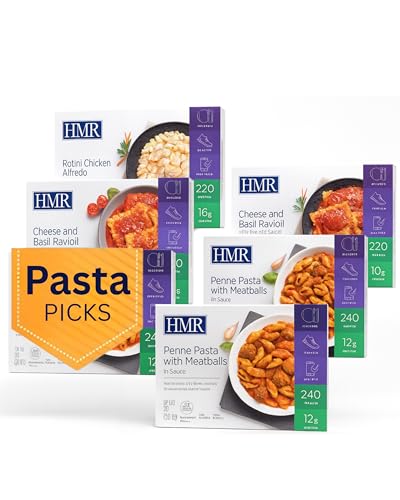 Image of HMR Pasta Picks Entree Pack, 6 Ready-to-Eat High Protein Meals