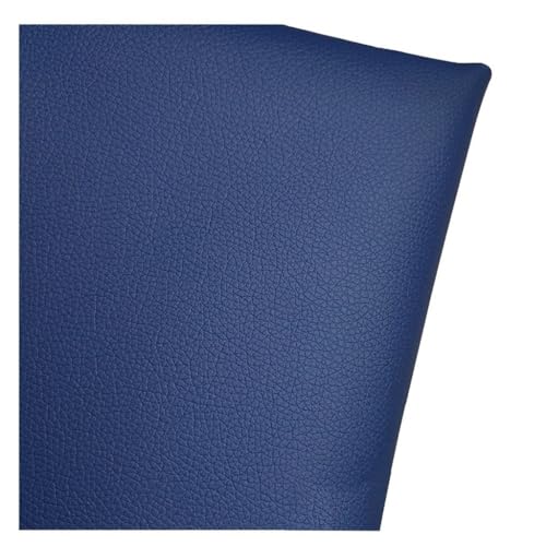 Tissu d'ameublement en similicuir bleu pour rénover un canapé salon