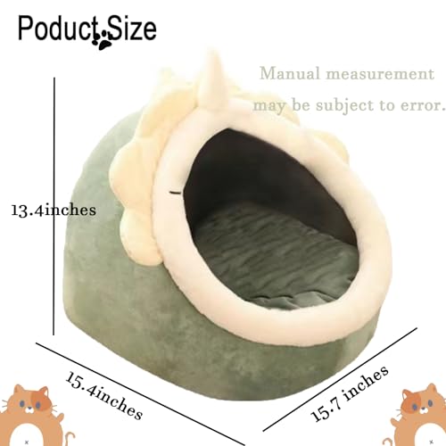 Cat-Beds-for-Indoor-Cats-Cat-Bed-BedSemi-Enclosed-Detachable-Cat-Cave-Bed-Cat-Dog-Basket-Suitable-for-Small-Pet-Bed