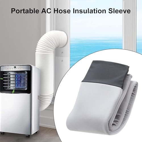 Gaine isolante pour tuyau évacuation 15 cm stop chaleur climatisation