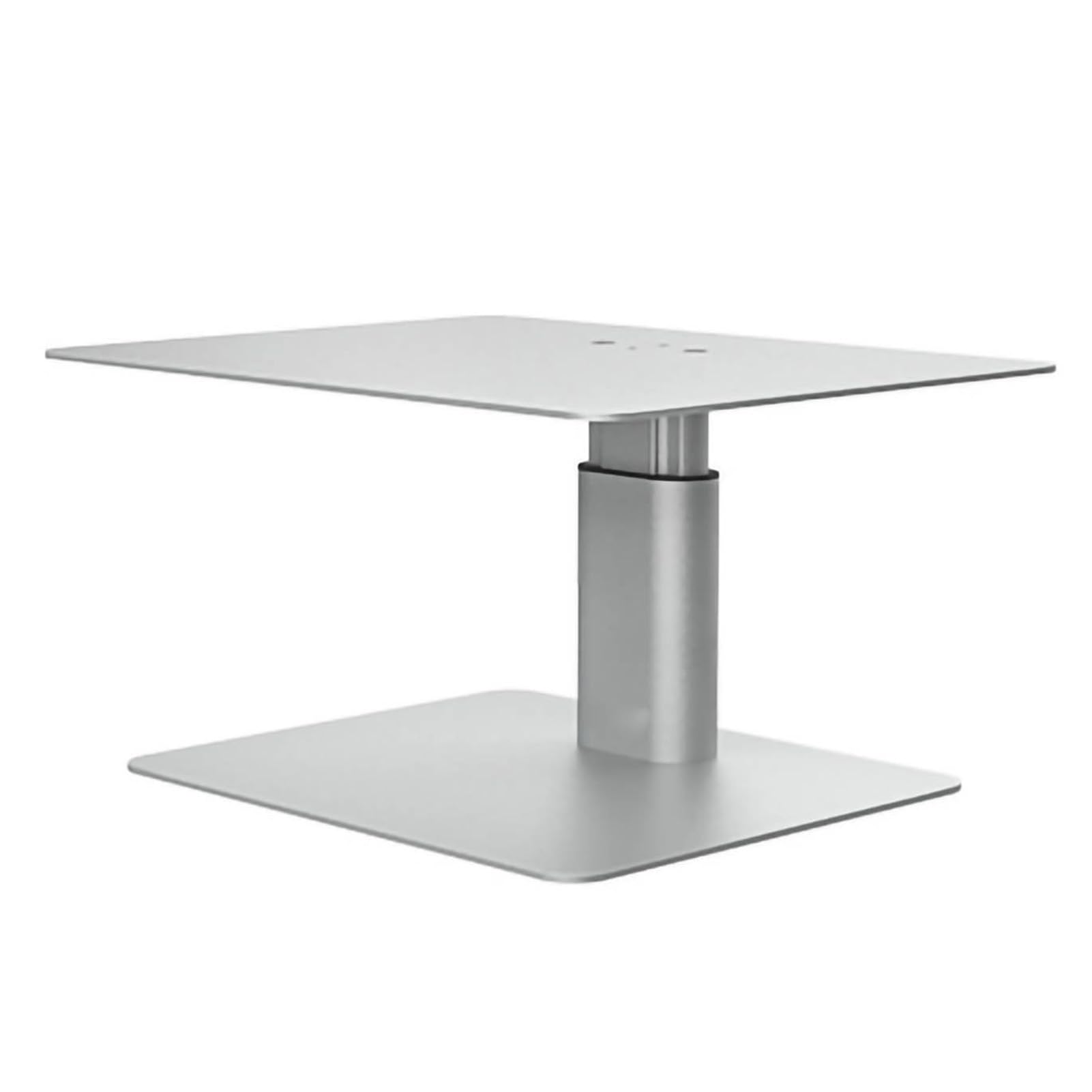 Generic Solidna, Ergonomiczna Podstawka Pod Monitor Komputerowy, Podstawka Pod Monitor o Regulowanej Wysokości łagodząca Ból Szyi i Ramion, Ergonomiczna Konstrukcja Zapewniająca Komfortowe (SILVER)