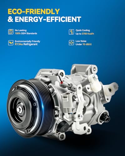 Image of PHILTOP 168348 NEW AC Compressor w /Clutch for IS250 RWD 2014-2015