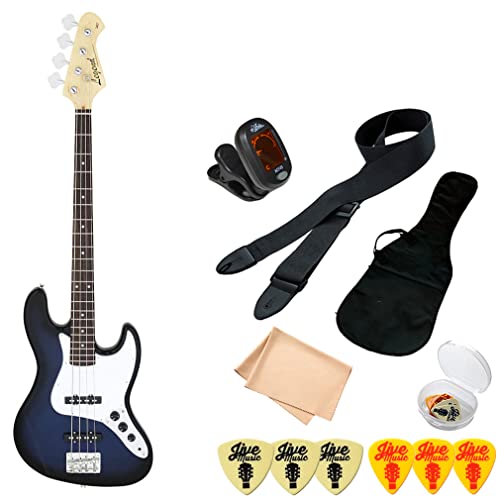 Amazon | ベース 初心者セット 7点 Legend LJB-Z ブルーシェイド
