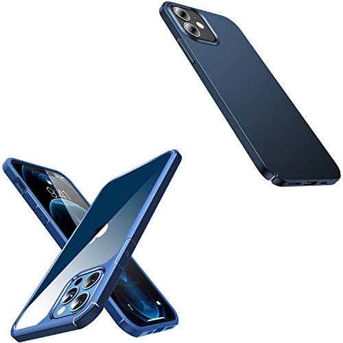 CASEKOO Defender Designed for iPhone 12 Case, Designed for iPhone 12 Pro Case- Pacific Blue & Slim Fit Case- Pacific Blue