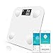 UYZ Professionelle Bluetooth-Waage Bodengewicht Badezimmer Anti-Rutsch-Waage Smart Backlight Display Digitalwaage Körpergewicht Fettwaage langlebig (Farbe: DR HW011)