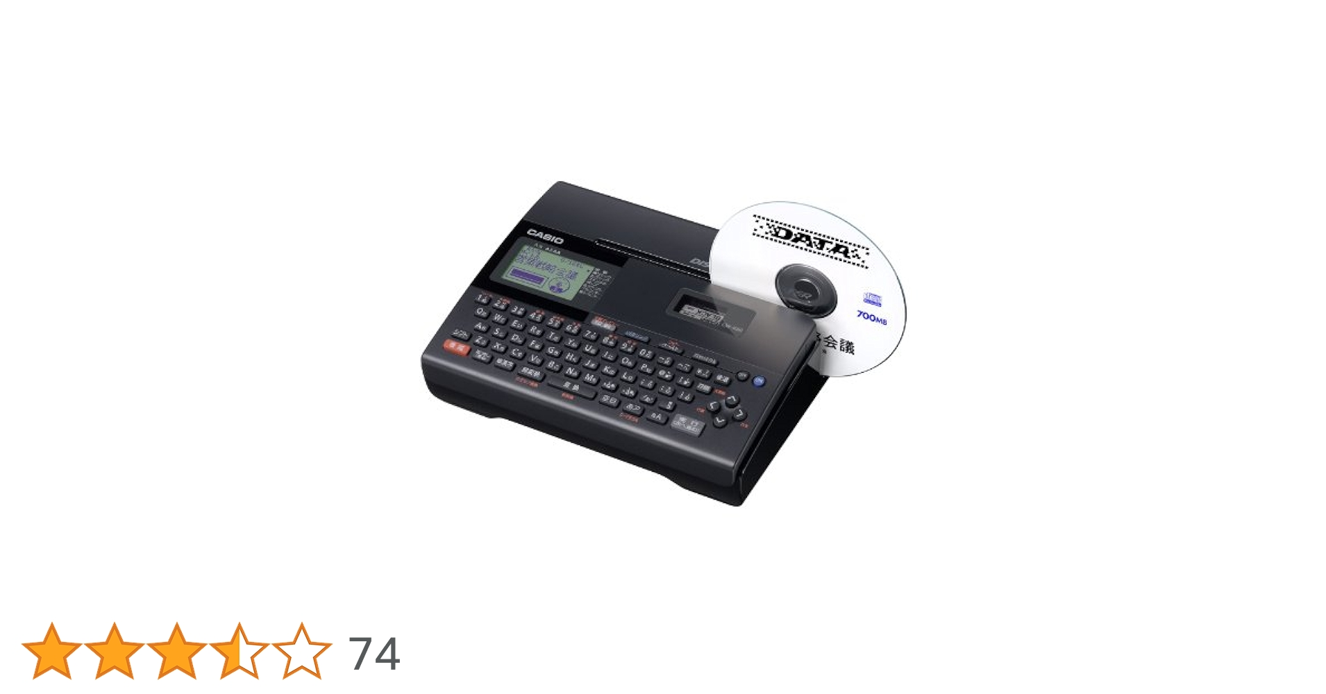 CASIO カシオ　ディスクタイトルプリンター　CW-K80 Amazon | カシオ ディスクタイトルプリンター CW-K80 | ラベル