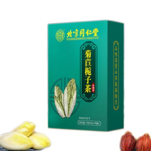 150g Té de Hierbas de Verdolaga, Gardenia y Achicoria Té Perfumado Original de China Buen Té Té de Flores Orgánico Natural Comida Verde sin Aditivos Té de Hierbas