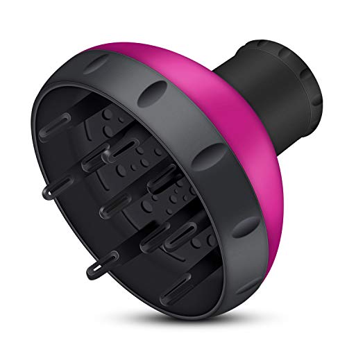 Segbeauty Hair Dryer Diffuser, Professional Hair Diffuser Attachment for Wavy Thick Long Short Curly Hair without Frizz, Hair-protective Diffuser for Blow Dryers with 1.73-1.77inches