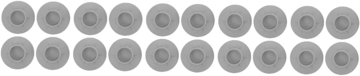 Uonlytech 20pcs Rubber Stoppers for Furniture Furniture Pad Feet Pad Couch Stoppers Bed Feet Wash Machine