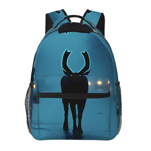 PHAYAH Shadow Deer Pattern Backpack 15.7