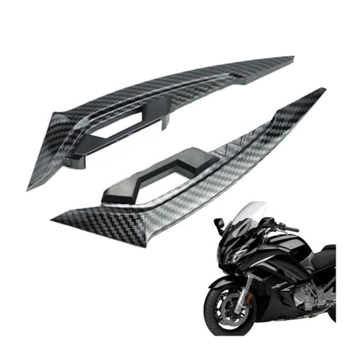 Aleron latéral avant de moto : l'astuce pour masquer les rayures du carénage
