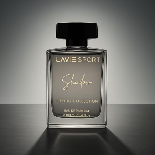 Image of Lavie Sport Shadow | Long Lasting Perfume for Men | EDP 100ml |Bergamot, Pepper, Oud, Amber, Leather, Vetiver, Musk | Premium Unisex Fragrance
