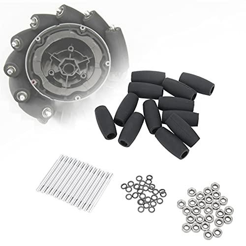 Lybunair RC Robot Bearing Wheel Gasket Shaft Part Anti Collision Bearing Wheel Gasket Fit for RoboMa