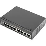 DIGITUS – DIGITUS Industrieller Netzwerk-Switch – 1 Gbit/s – 8-Port RJ