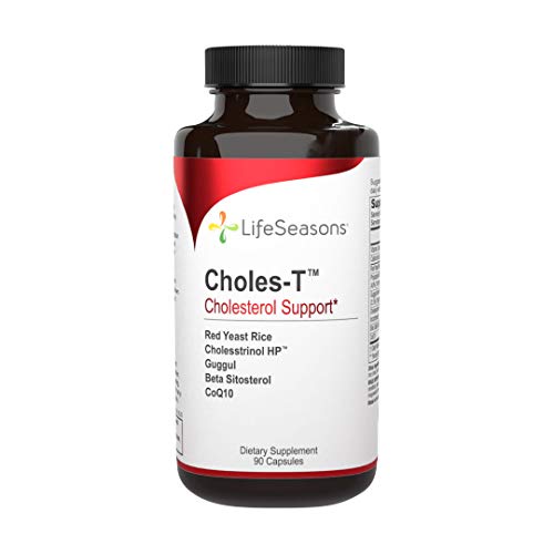 Life Seasons - Choles-T - Natural Cholesterol Support Supplement - Aids In Heart And Liver Health - Contains Red Yeast Rice - 90 Capsules #TOP10