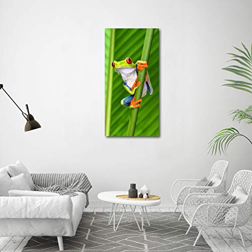 Impression sur verre lavable 60x120 cm tableau vert pour cuisine - 4