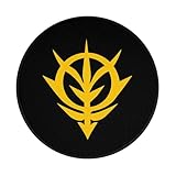 マウスパッド 機動戦士ガンダム ジオン公国軍 グッズ ゲーミングマウスパッド 個性的 おしゃれ 滑り止め 丸型 パソコンpc用