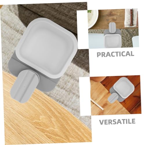 Set 2 Pzas Mini Bote de Basura con Clip Rotativo Blanco miniatura 7