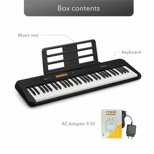 Casio CT-S200 Casiotone 61-Key Portable Keyboard (Black) - Image 2 thumbnail